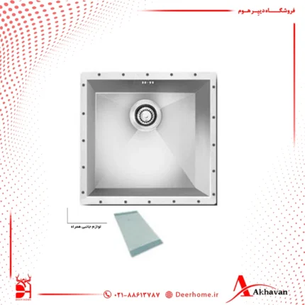 سینک ظرفشویی زیر کابینتی اخوان مدل 406