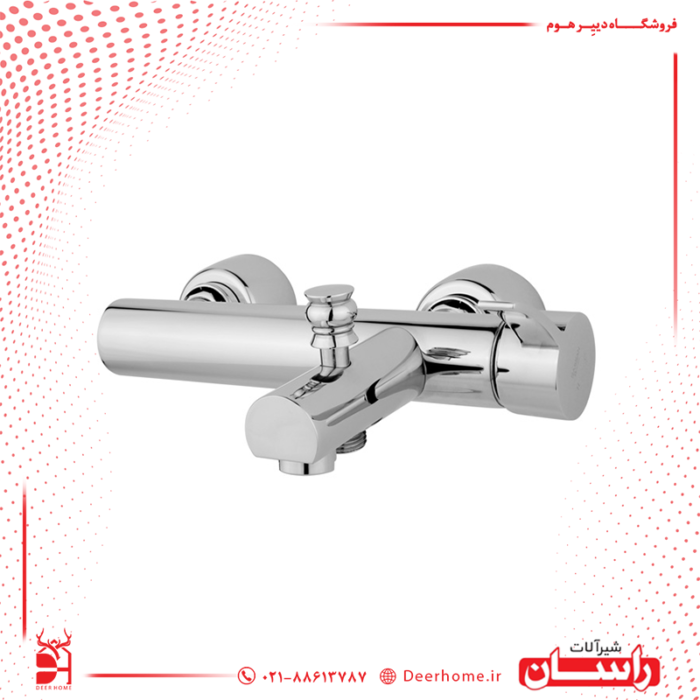 ست شیرآلات راسان مدل تندیس حمام