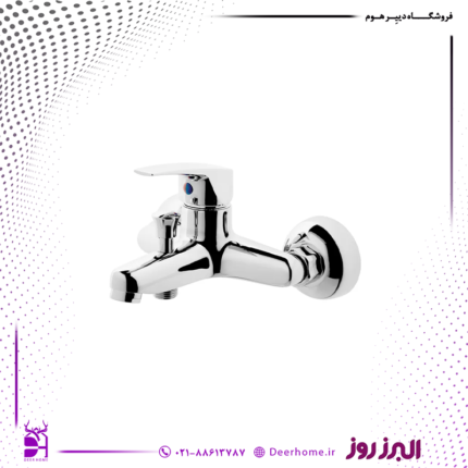 شیر حمام البرز روز مدل درسا کروم