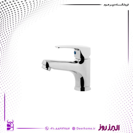 شیر روشویی البرز روز مدل درسا کروم