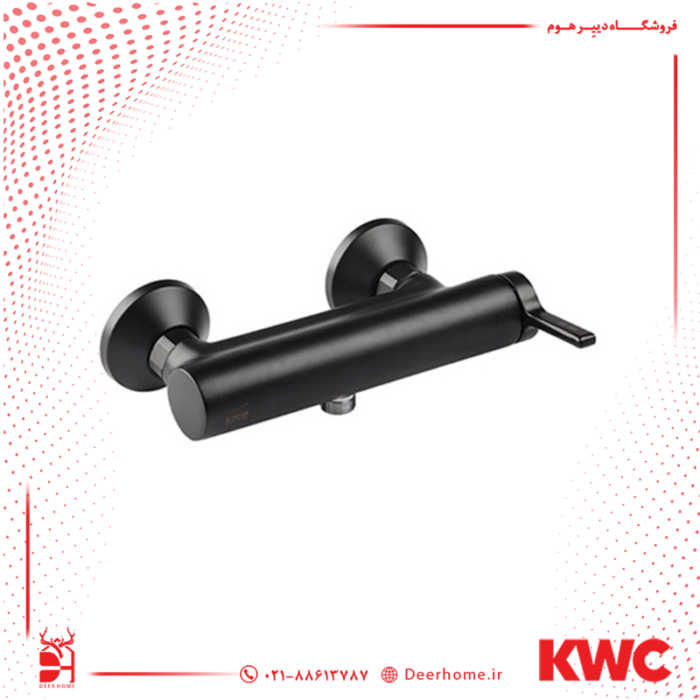 شیر توالت kwc مدل آوا مشکی