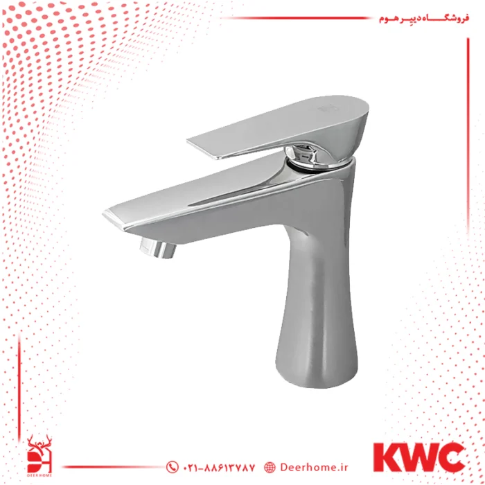 شیر روشویی kwc مدل ورونا کرومات