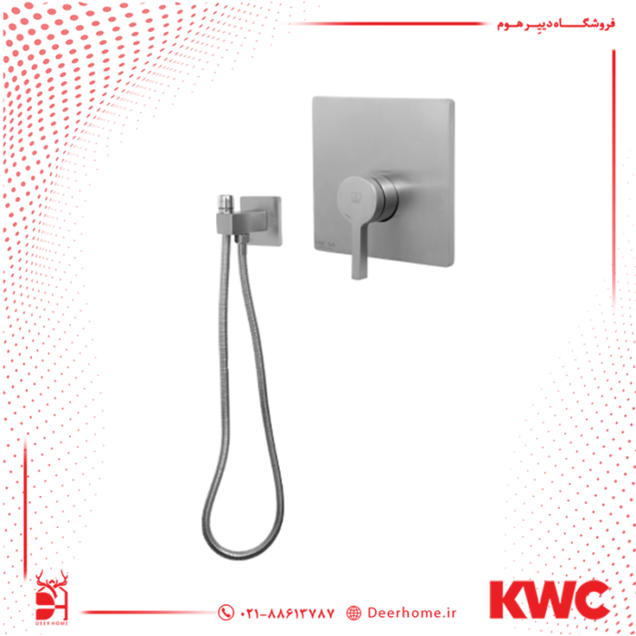 متعلقات توالت بیده توکار kwc مدل آوا کرومات