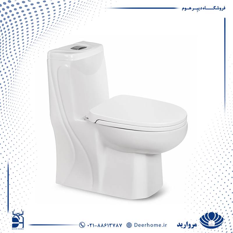 توالت فرنگی مروارید مدل دیاموند 66