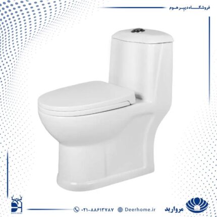 توالت فرنگی مروارید مدل ورونا 61