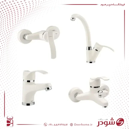 ست شیرآلات شودر مدل اپال