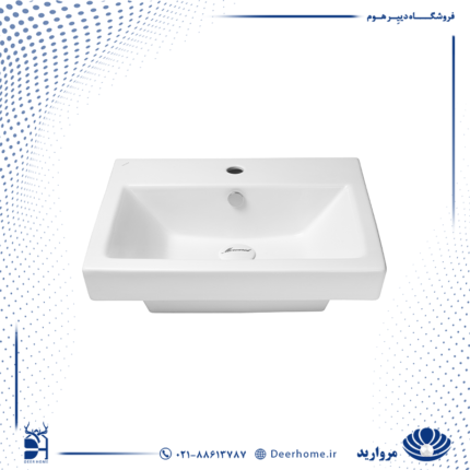روشویی روکابینتی مروارید مدل ولگا 55