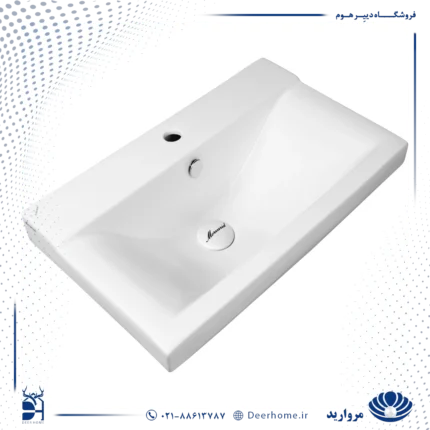 روشویی روکابینتی مروارید مدل کرون 67