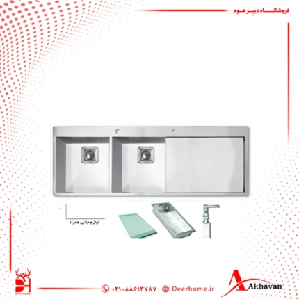 سینک اخوان توکار مدل 357