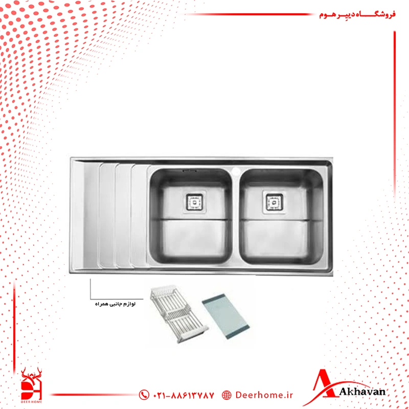سینک توکار اخوان 508
