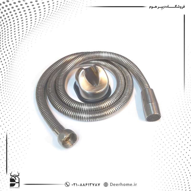 شلنگ توالت ریز بافت کرومات هانیس 01