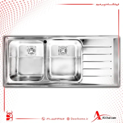 سینک توکار اخوان مدل 510S