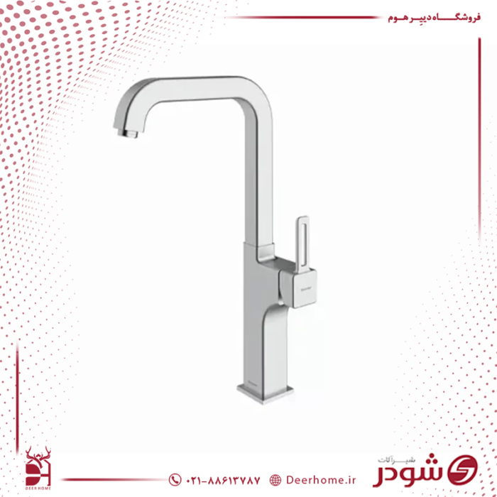 شیر آشپزخانه شودر مدل میشل کرومات
