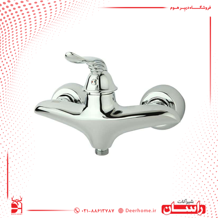 شیر توالت راسان مدل پریمو کروم