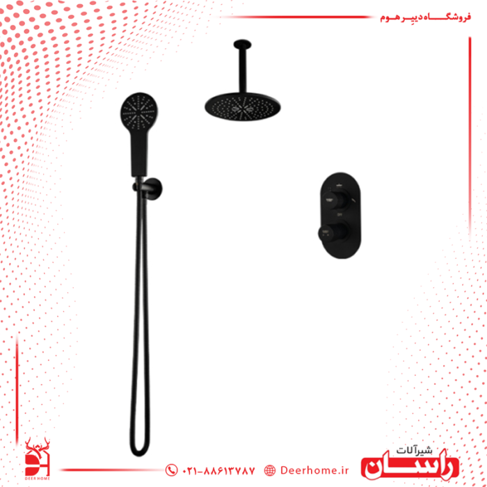 شیر حمام توکار راسان مدل رناتا پلاس کلاس 1