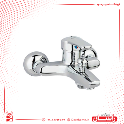 شیر حمام راسان مدل پارمیس
