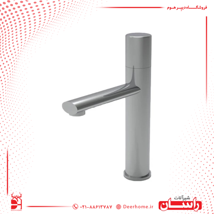 شیر روشویی توکار راسان مدل رناتا پلاس کروم