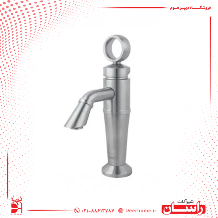 شیر روشویی راسان مدل آنیتا کروم