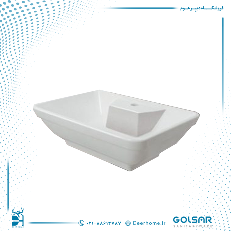 روشویی روسنگی گلسار مدل دیانا 51 - 01