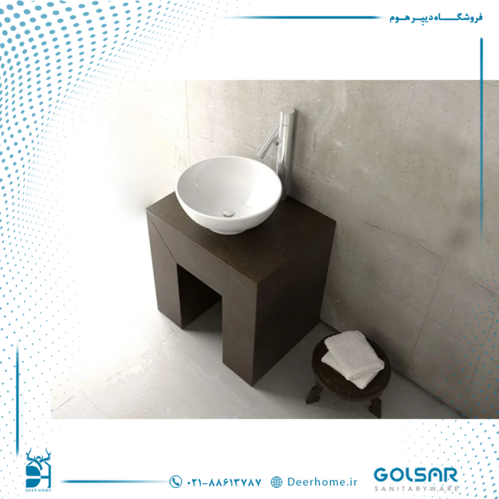 روشویی روسنگی گلسار مدل رومینو GL8 01