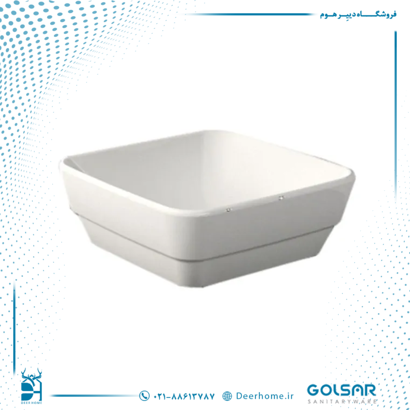 روشویی روسنگی گلسار مدل کلین رومکس 40