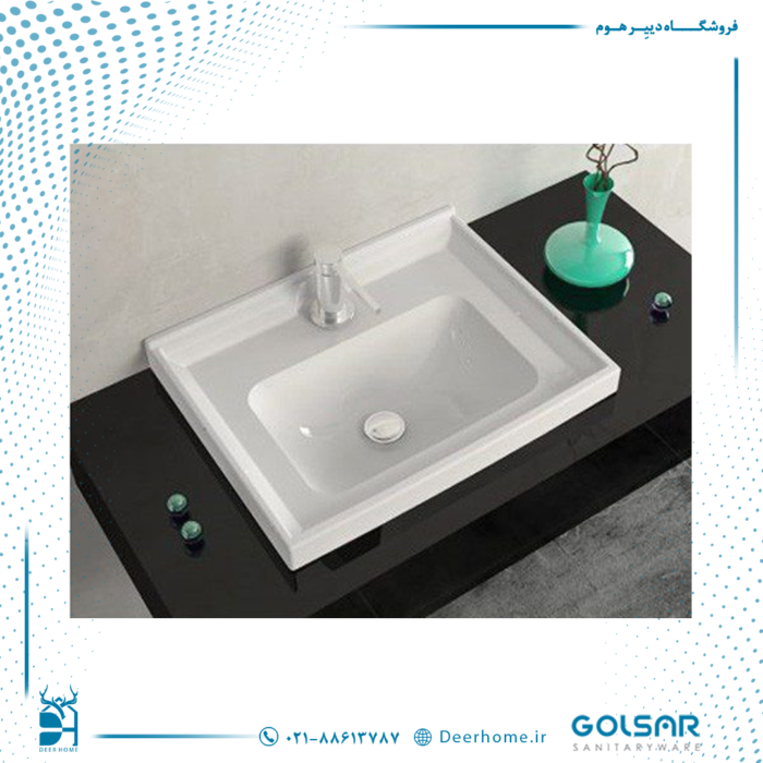 روشویی روکابینتی گلسار مدل آستر 45 02
