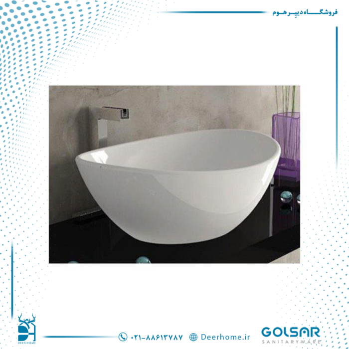 روشویی روکابینتی گلسار مدل الگانت 01