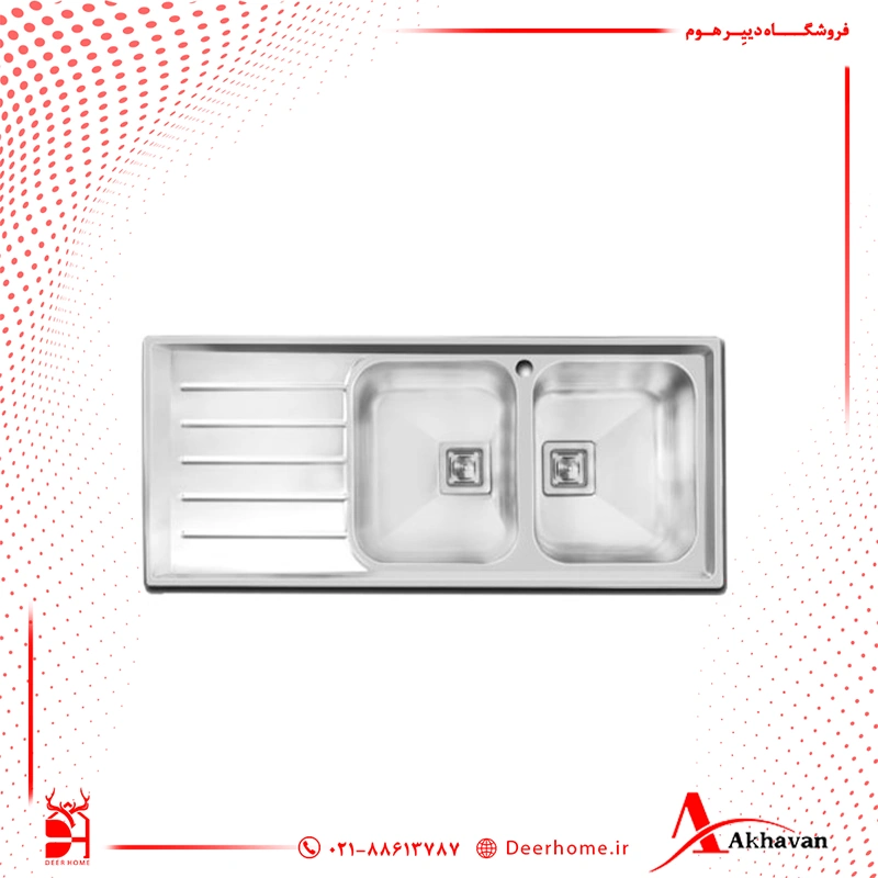 سینک توکار اخوان مدل 506S