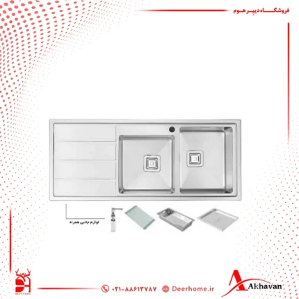 سینک توکار اخوان مدل 603
