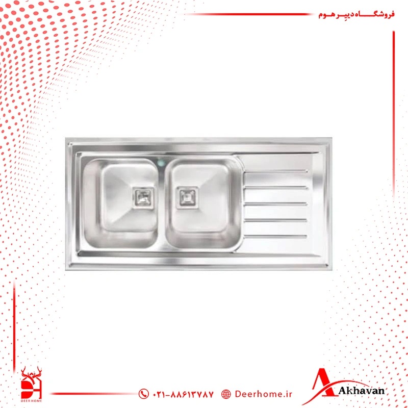 سینک توکار اخوان مدلs 507