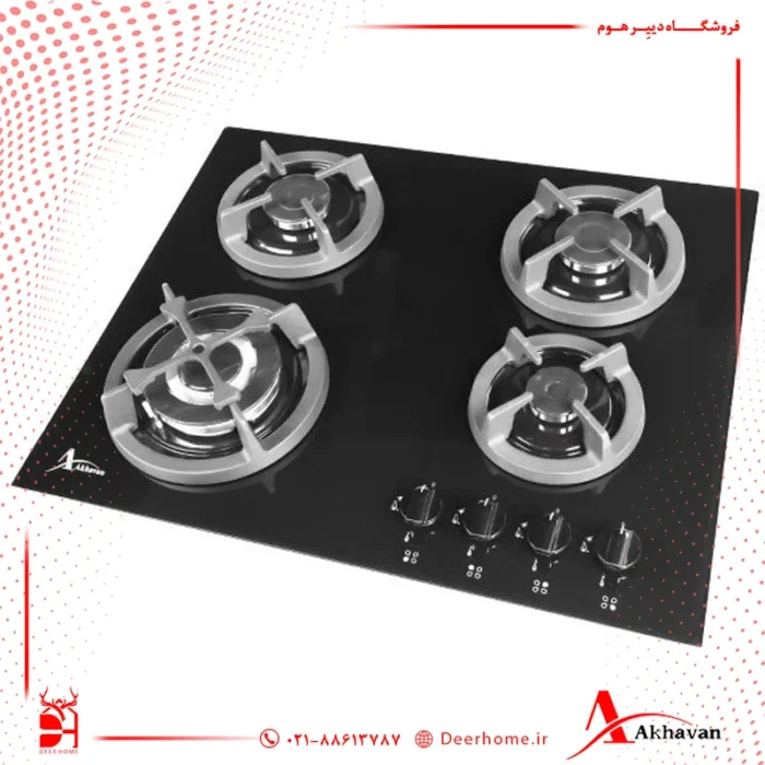 اجاق گاز صفحه ای اخوان مدل GI146