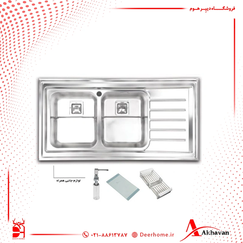 سینک روکار اخوان مدل 511