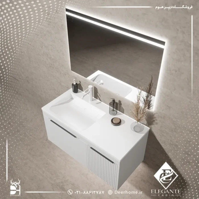 کابین و آیینه باکس الگانته کد E186