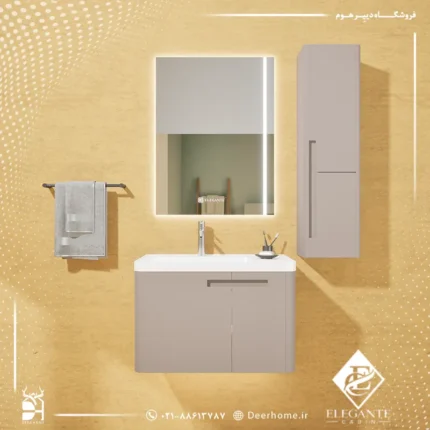 کابین و آیینه باکس الگانت مدل E192