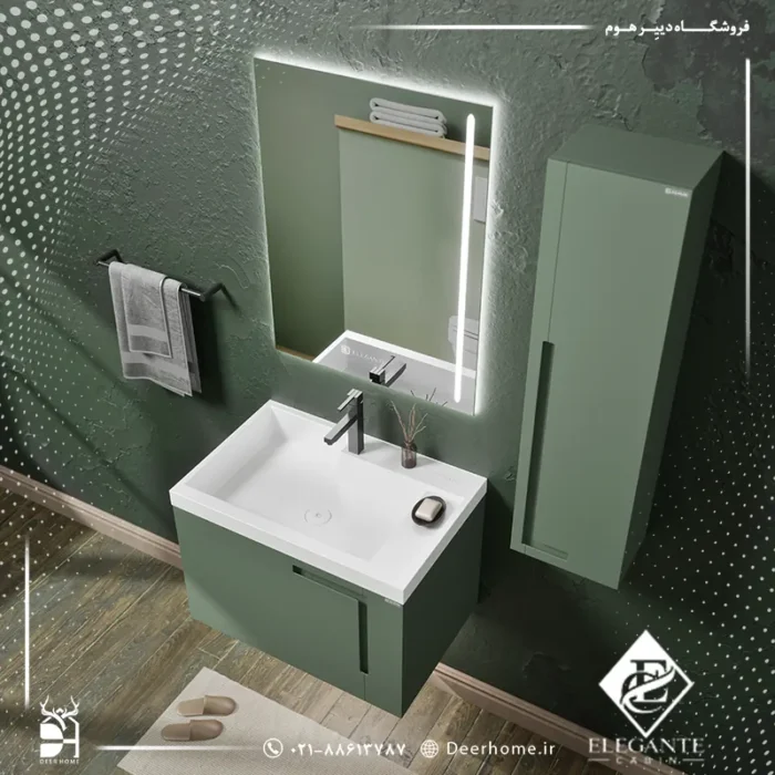 کابین و آیینه باکس الگانت مدل E196