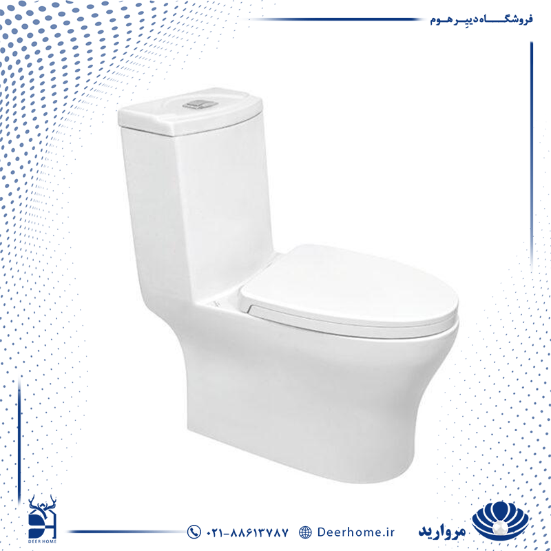توالت فرنگی مروارید مدل سانتا