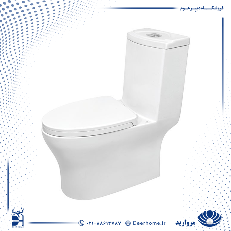 توالت فرنگی مروارید مدل سانتا