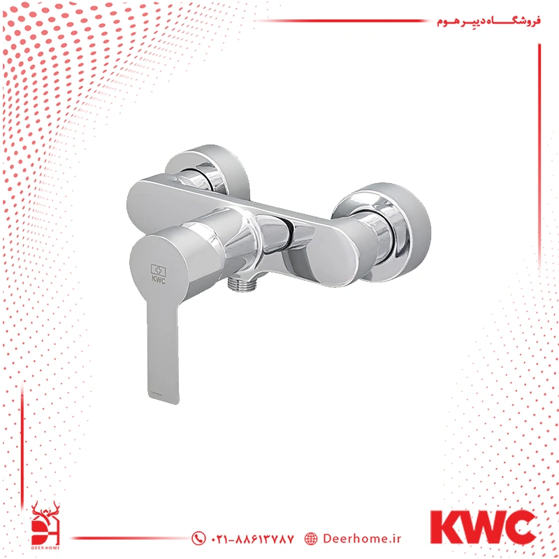 شیر توالت KWC مدل ریتا کرومات شیر توالت KWC مدل ریتا کرومات