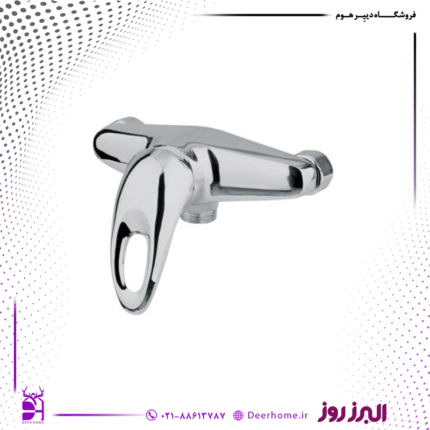 شیر توالت البرز روز مدل مرجان کروم