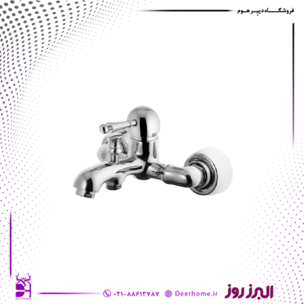 شیر حمام البرز روز مدل مارتین کروم