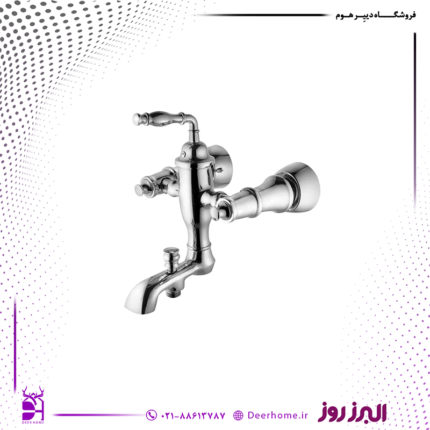 شیر حمام البرز روز مدل پرستیژ کروم