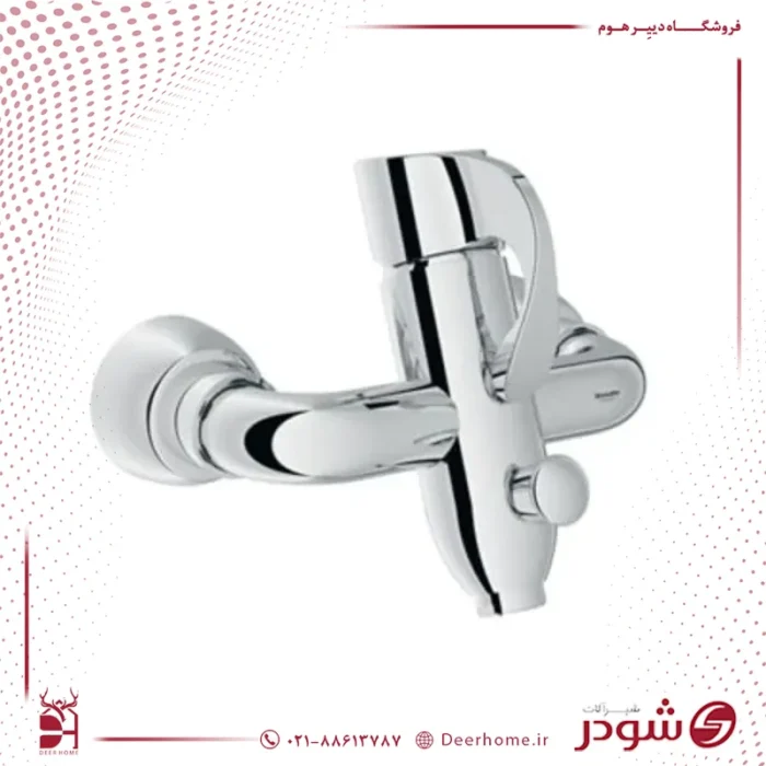 شیر حمام شودر مدل دانته