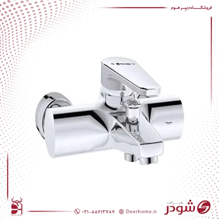شیر حمام شودر مدل لیون
