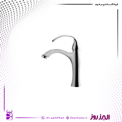 شیر روشویی البرز روز مدل کلوین کروم