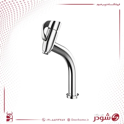 شیر روشویی پایه بلند شودر مدل دانته
