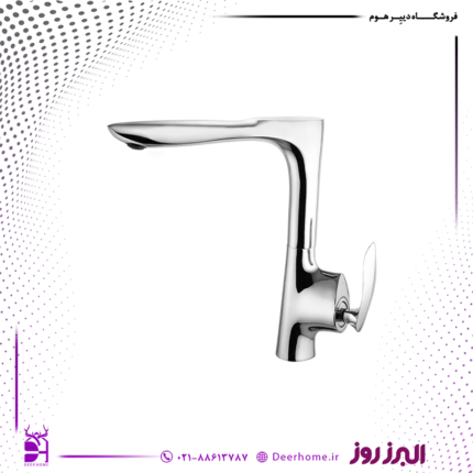شیر ظرفشویی البرز روز مدل کلودی کروم