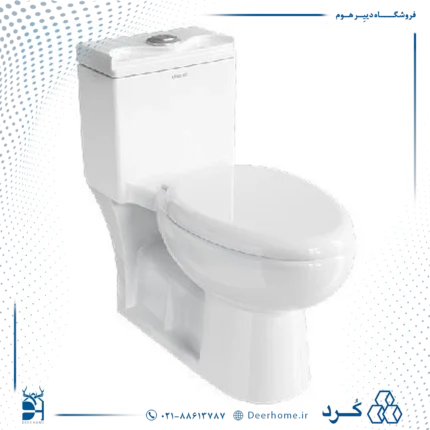 توالت فرنگی چینی کرد مدل لوییزا درجه یک