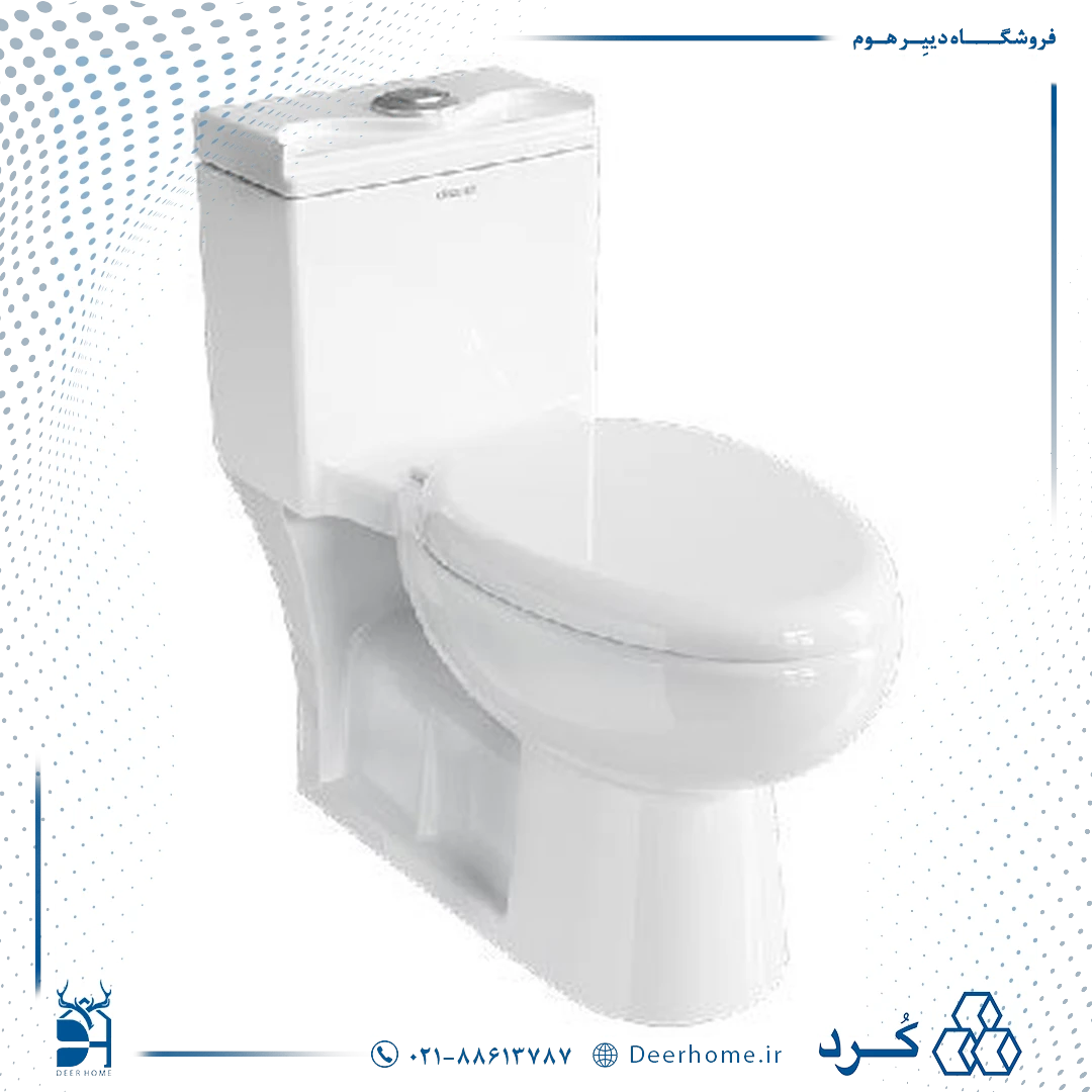 توالت فرنگی چینی کرد مدل لوییزا درجه یک توالت فرنگی چینی کرد مدل لوییزا درجه یک