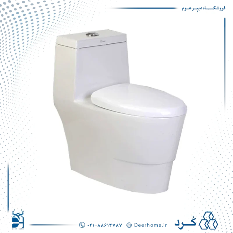 توالت فرنگی چینی کرد مدل ویکتوریا