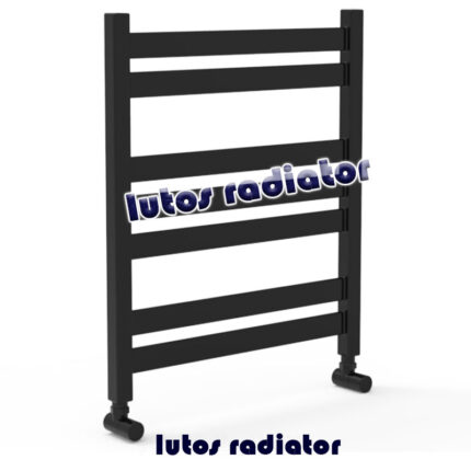 حوله خشک-کن آلومینیوم فلت سفید 60-سانت مشکی